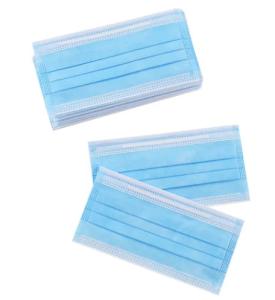 Wholesale Ears Wearing Disposable 3 Ply Face Mask High Elastic Flat Ear Straps 3d Design from china suppliers