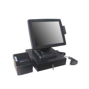 Wholesale 15 Inch Retail Cash Register , Resistive Touch Screen Restaurant Pos System from china suppliers