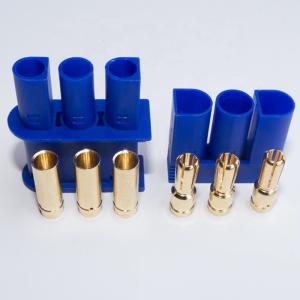 Wholesale Gold Bullet EC5 RC Battery Connectors Banana Plug 3p 5mm PA Material from china suppliers