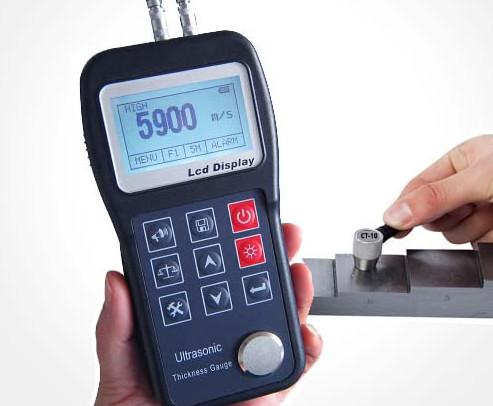 LED Display Ultrasonic Thickness Gauge, UT Wall thickness Gage, Metal Thickness