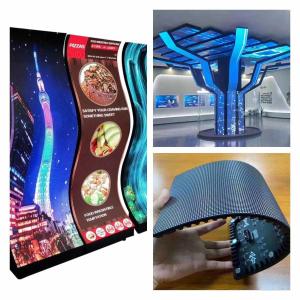 China 240x120mm P3mm Curved Led Display Screen 3840 High Refresh Rate on sale