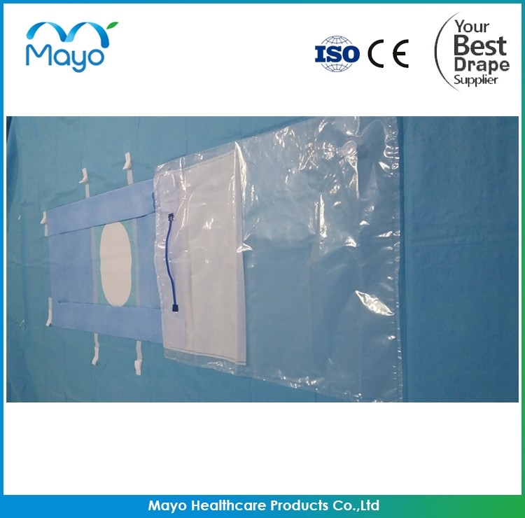 Craniotomy Drape Disposable Surgical Drapes With Ioban Incise Pouch
