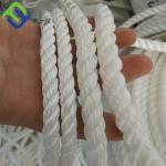 China Twist 3 Strand Nylon Rope 20mm White Marine Ropes For Sale