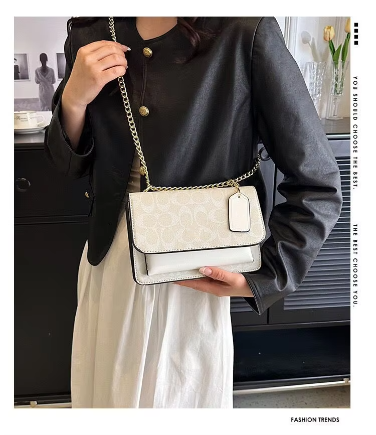 Stylish Women's Shoulder Bag Medium Size Canvas Crossbody Handbag Large Capacity Tote