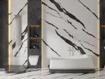 Antibacterial 1420x2700mm Durable Tiles Outdoor Floor Marble Slabs And Porcelain
