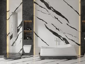Wholesale Antibacterial 1420x2700mm Durable Tiles Outdoor Floor Marble Slabs And Porcelain Sintered Stone Slab For Kitchen And Hotel from china suppliers
