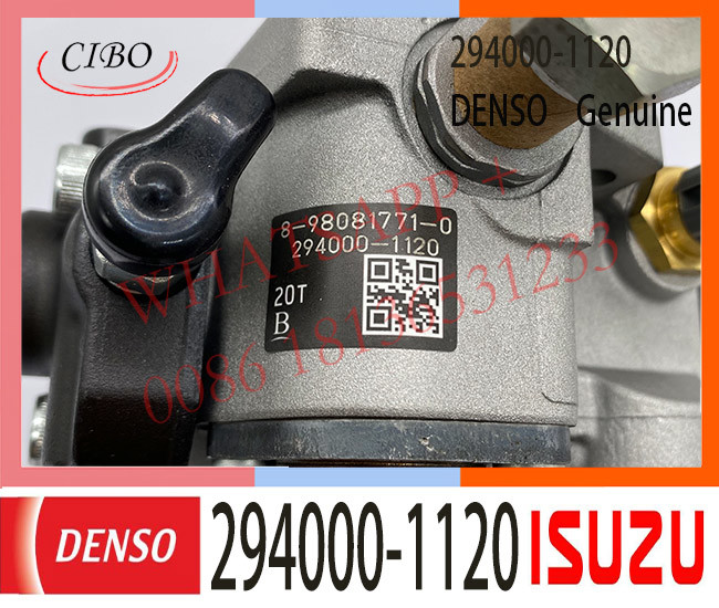 294000-1120 DENSO Diesel Engine Fuel HP3 pump 294000-1120 for ISU-ZU 8-98081771-0 8-98081771-2