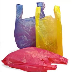 Wholesale Biodegradable PLA PBAT 25 Micron Compostable T Shirt Bag from china suppliers