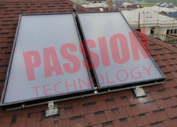 Laser Welding Solar Thermal Flat Plate Collectors With Black Chrome Coating