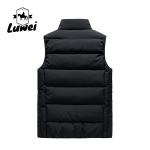 High Quality Male Outdoor Warm Waistcoat Utility Quilted Polyester Sleeveless
