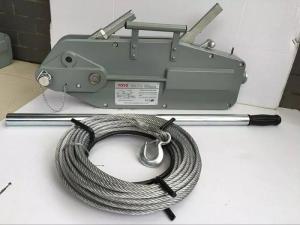 Wholesale Tirfor Steel Wire Rope Hand Winch Hoist Wire Rope Hoist Winch For Lifting from china suppliers