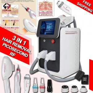 China 1064 Nm Picosecond Laser Tattoo Removal Machine 3 In 1 Ipl Rf Handle on sale