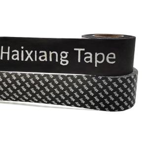 Wholesale Environmental Protection Material Single Sided Black Printing Kraft Paper Tape from china suppliers