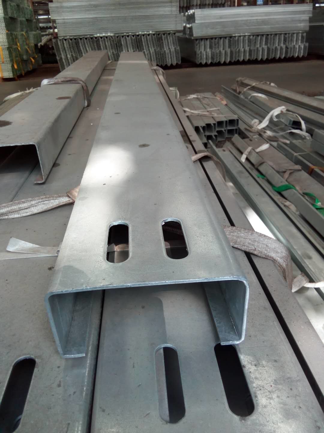 High Durability Cold Rolled Steel Profiles 178*76*7*L For Guardrail Post