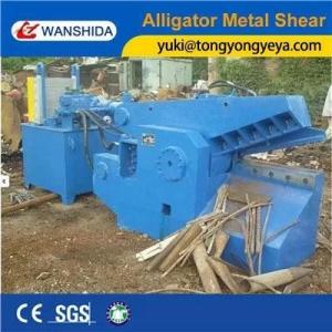Wholesale Length 800mm Hydraulic Alligator Shear 100Kn Scrap Shearing Machine from china suppliers