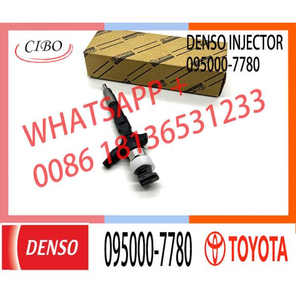 High Quality Cars Common Rail Engine Fuel Diesel Injector Nozzle 23670-39310 095000-7780 For Toyota Hilux 3.0 d4d 1kd