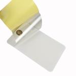 Customize Film Plastic Safety Tag Can Write Waterproof Vinyl Hang Tags