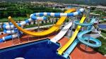 OEM Outdoor Commercial Swimming Pool Kids Fiberglass Water Slide