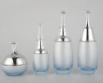 Attractive Glass Cosmetic Pump Bottle / 100ml Pump Bottles / Cosmetic Packaging