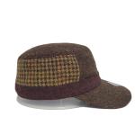 Popular Customized logos all kinds of crafts blank Military Cadet Cap sports