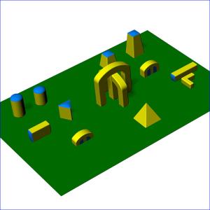 Wholesale 45 pcs Paintball Bunker Range for Outdoor Sports from china suppliers
