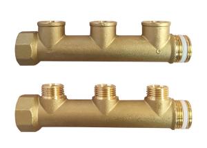 Wholesale Male Female Thread Metal Brass DIY OEM Parts Branch Split Flow Connect Fittings from china suppliers