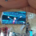 Stage background hanging LED Screen P4.81mm HD rental LED display outdoor