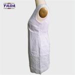 Ladies summer sleeveless loose a line cotton ladies office lady formal dress
