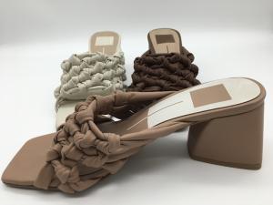 Wholesale ODM Womens Chunky Platform Sandals Brown Beige Fashion Casual Ladies Sandals from china suppliers