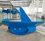 Gel Coat Paint Surface Fiberglass Tractor Parts Fiberglass Wheel Cowling
