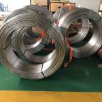 Spiral Welded Stainless Steel Pipe , TP304 316 Stainless Heat Exchanger Coil