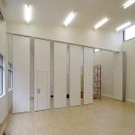 Aluminum Living Room Design Details Materials Movable Doors Partition Wall