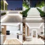 16.5FT / 5 Meter Spotless Silicone LED Channel System Recessed Flexible Tube