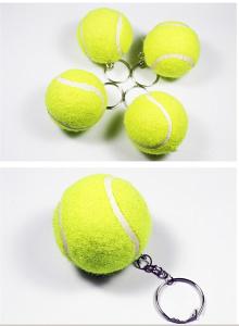 Wholesale 1.5'' Tennis ball keychain from china suppliers