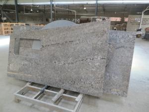 Wholesale Aran White Brazil Bianco Antico Granite Countertops For Kitchen Sink from china suppliers