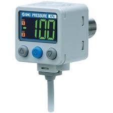 Wholesale 12-24VDC Smc Digital Pressure Gauge , High Efficiency Digital Vacuum Pressure Switch from china suppliers