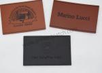 OEM Stamped Leather Tags SGS Cow Leather Jean Patches