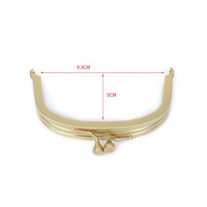 Wholesale Light Gold Metal Coin Purse Clasp Hardware Multipurpose 210mm from china suppliers