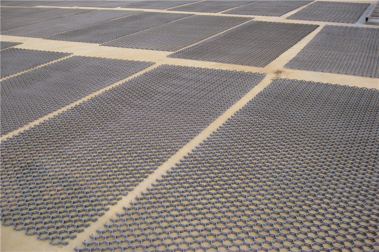 Customized Hexmesh Refractory Stainless Steel Hex Mesh