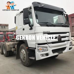 Wholesale HOWO 8L 10 Wheels 40000kg Hw19710 Tractor Head Trucks from china suppliers