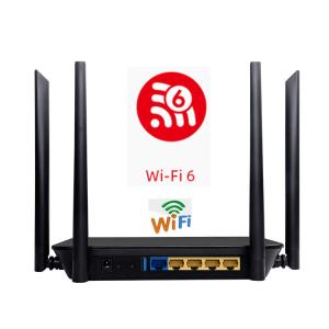 Wholesale TUOSHI Ax1800 Full Gigabit Router 2.4GHz 5G 1800Mbps Multi Mimo Wi-Fi 6 802.11ax from china suppliers