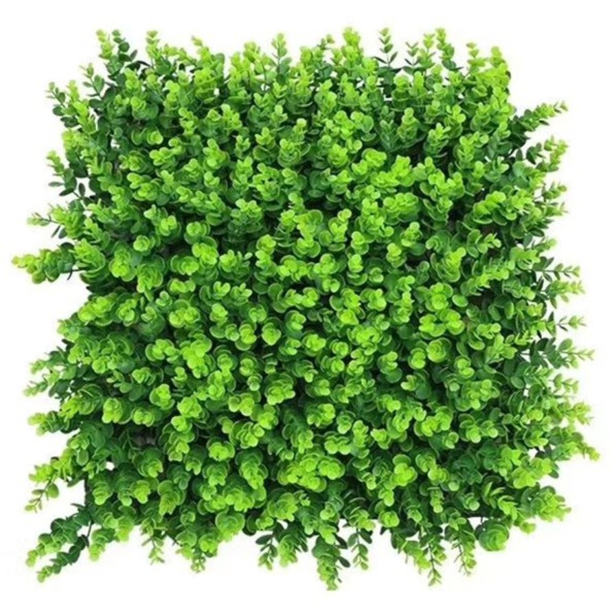 PE Polyethylene Outdoor Artificial Wall Grass Durable Eco Friendly For Room And Shops Decoration