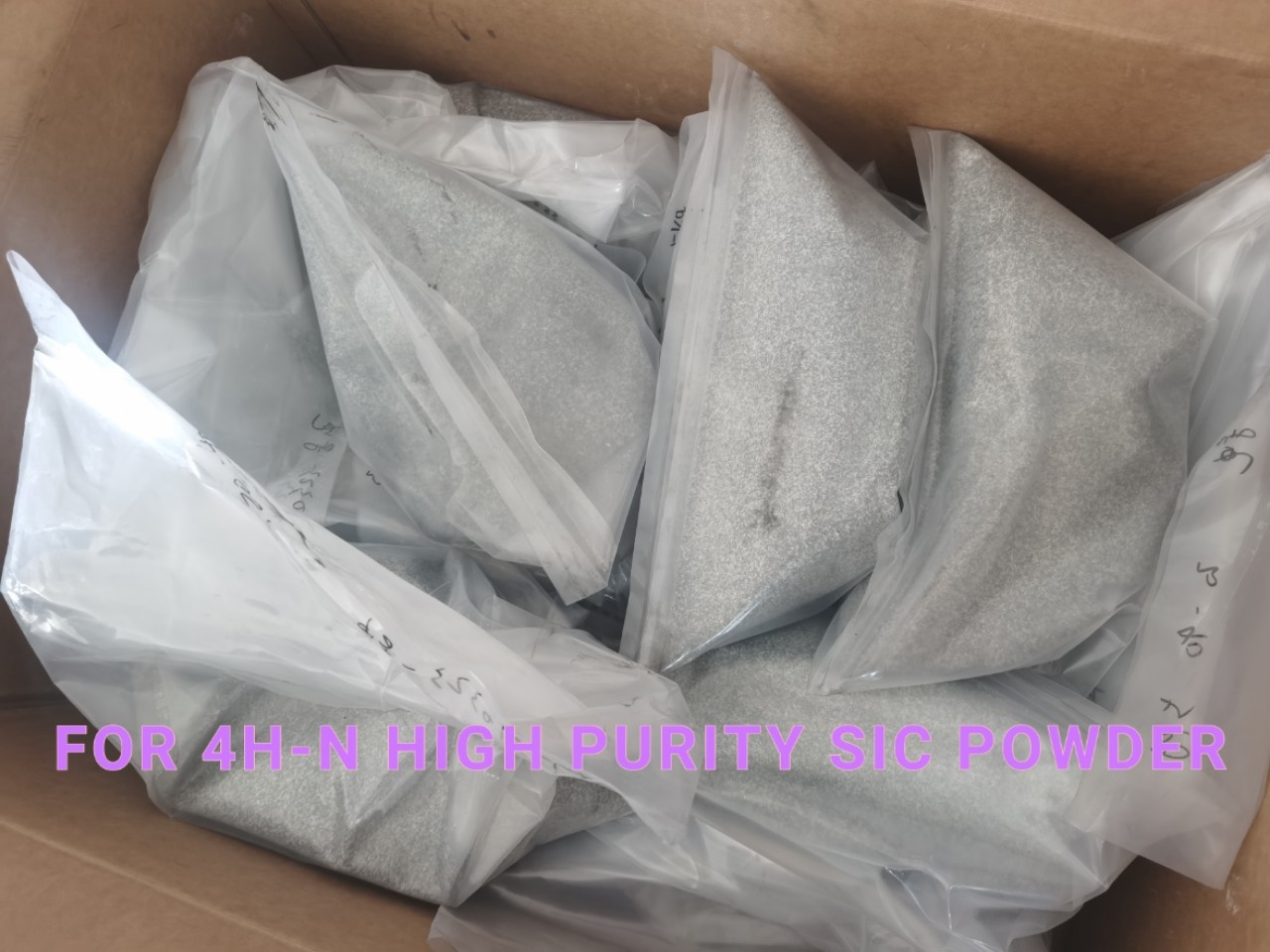 4h-N 100um Silicon Carbide Abrasive Powder For SIC Crystal Growth
