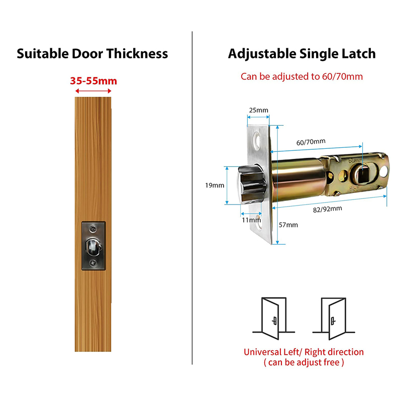 WiFi Biometric Fingerprint Digital Keyless Door Lock Aluminium Alloy
