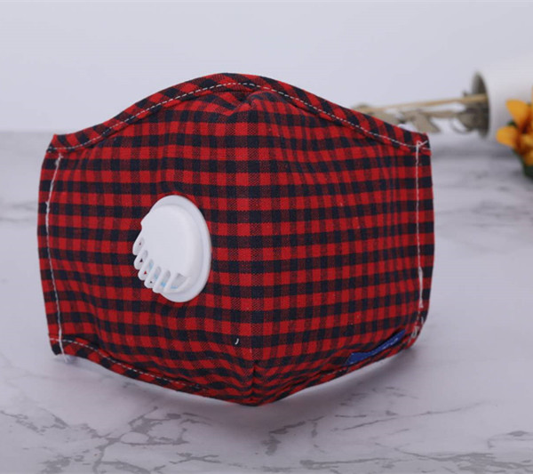 Non Disposable Reusable Woven Fabric Masks With Breathing Valve