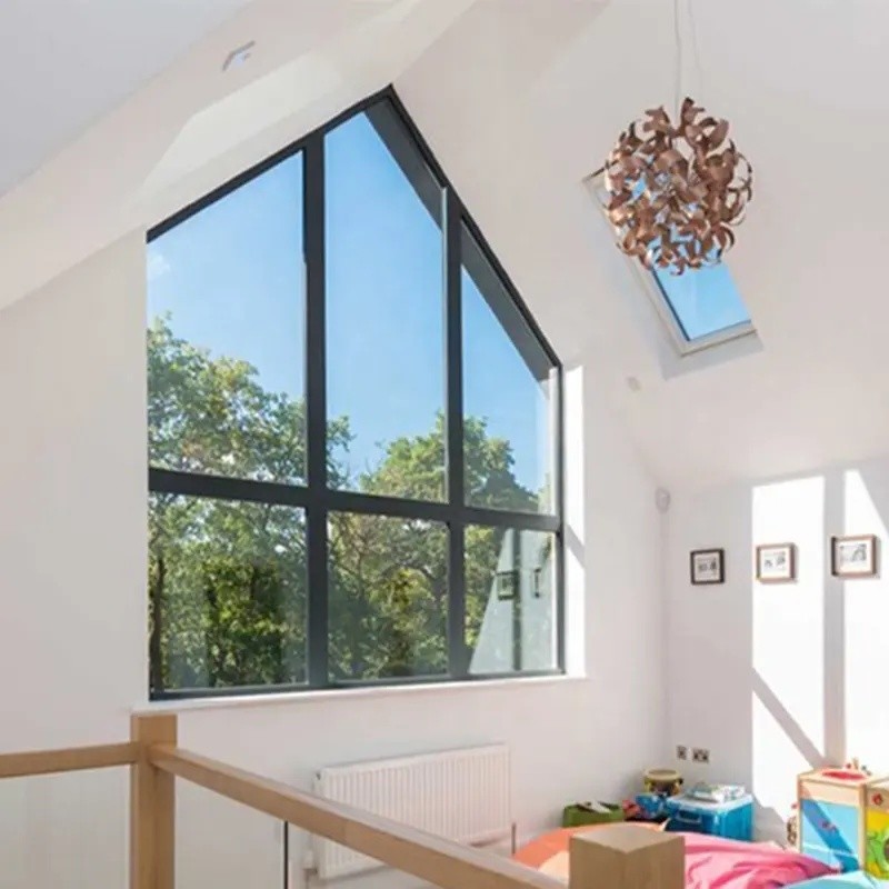 Tempered Glass Aluminum Fixed Window Waterproof And Soundproof