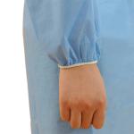 Economical Disposable Medical PP Isolation Gown Knit Cuff for Hospitals