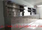 Waterproof Stainless Steel Lab Furniture / Biology Metal Lab Casework