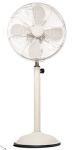 Ivory ETL Retro Electric Fan Full Metal Adjustable Tilt For Japan Market