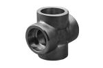 4 Way Steel Pipe Cross 316L SS Socket Weld Fittings